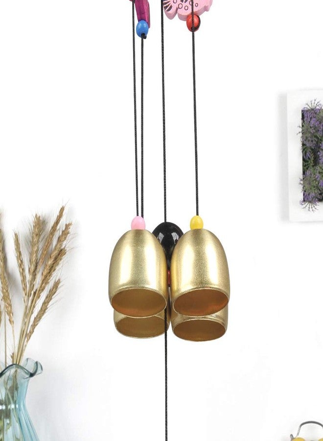 ShopNGift Feng Shui Wind Chime - Wooden Bell Wind Chime - for Outdoor,Indoor Home Decoration（1pc） - Image 4